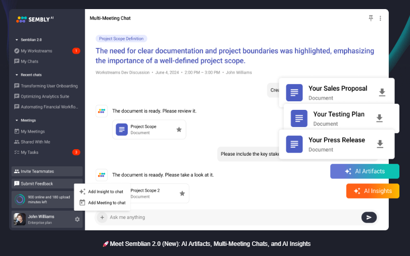 Best AI Tool for Competitor Analysis in 2025 - Sembly AI