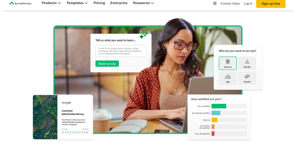 Feedback and Research Tool - SurveyMonkey - Sembly