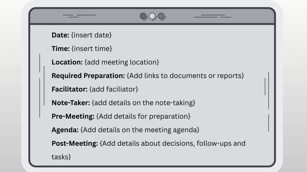 Comprehensive Sales Strategy & Performance Meeting Template Example