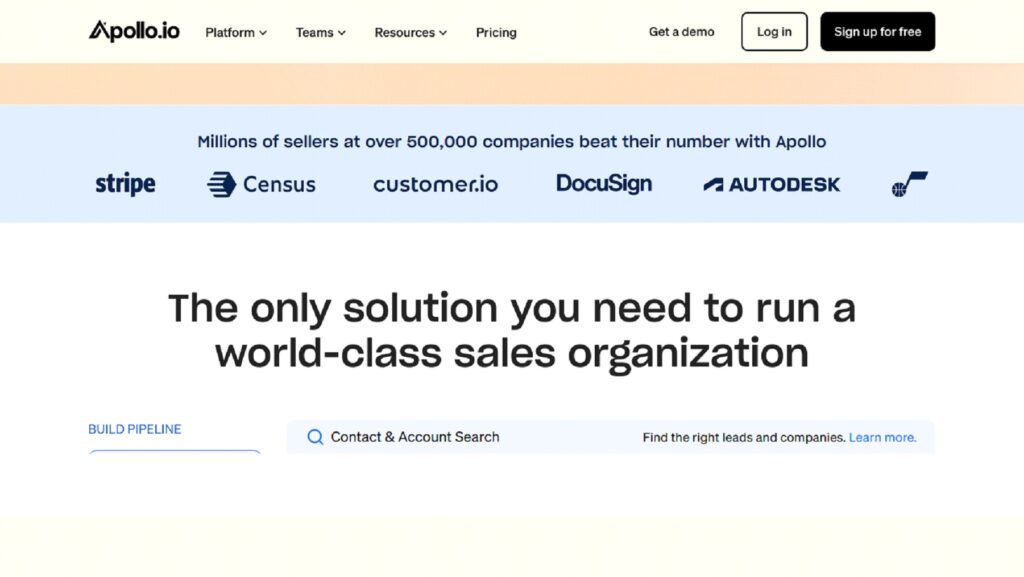AI Sales Tool - Apollo AI