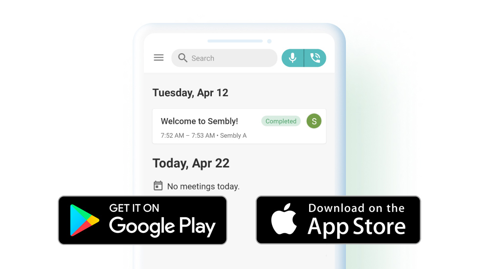 Sembly Mobile Apps