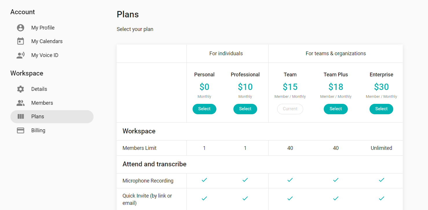 Upgrade your Sembly Plan
