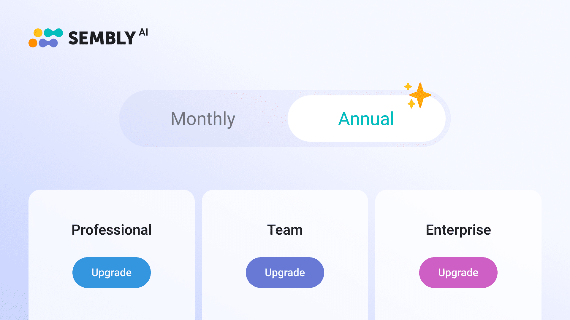 Pricing Changes For Sembly and Special Promotion for Annual Subscriptions