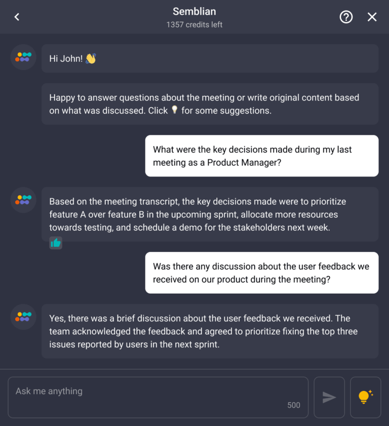 Sembly Meeting Notes Meeting Notes is just the beginning - Sembly AI