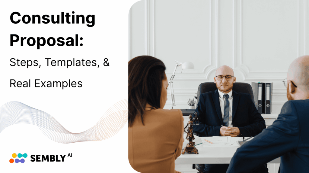 Consulting Proposal - Steps, Templates and Real Examples - Banner Image for the Blog Article