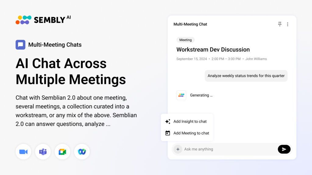 How Sembly AI Chat Works & How It Can Help with Market Research