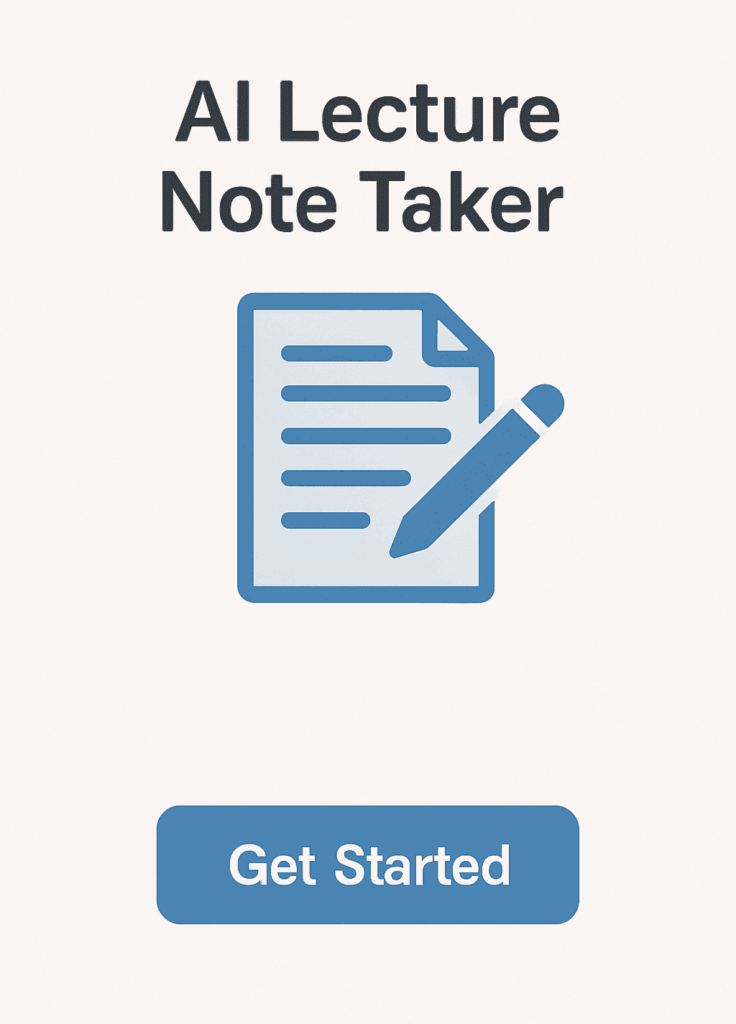 AI Lecture Note Taker - Sembly AI