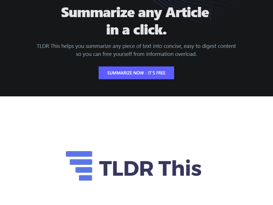 TLDRThis AI Document & Article Summarizer - Sembly AI
