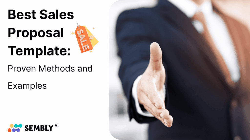 Best Sales Proposal Template: Proven Methods and Examples - Banner Image for the Article