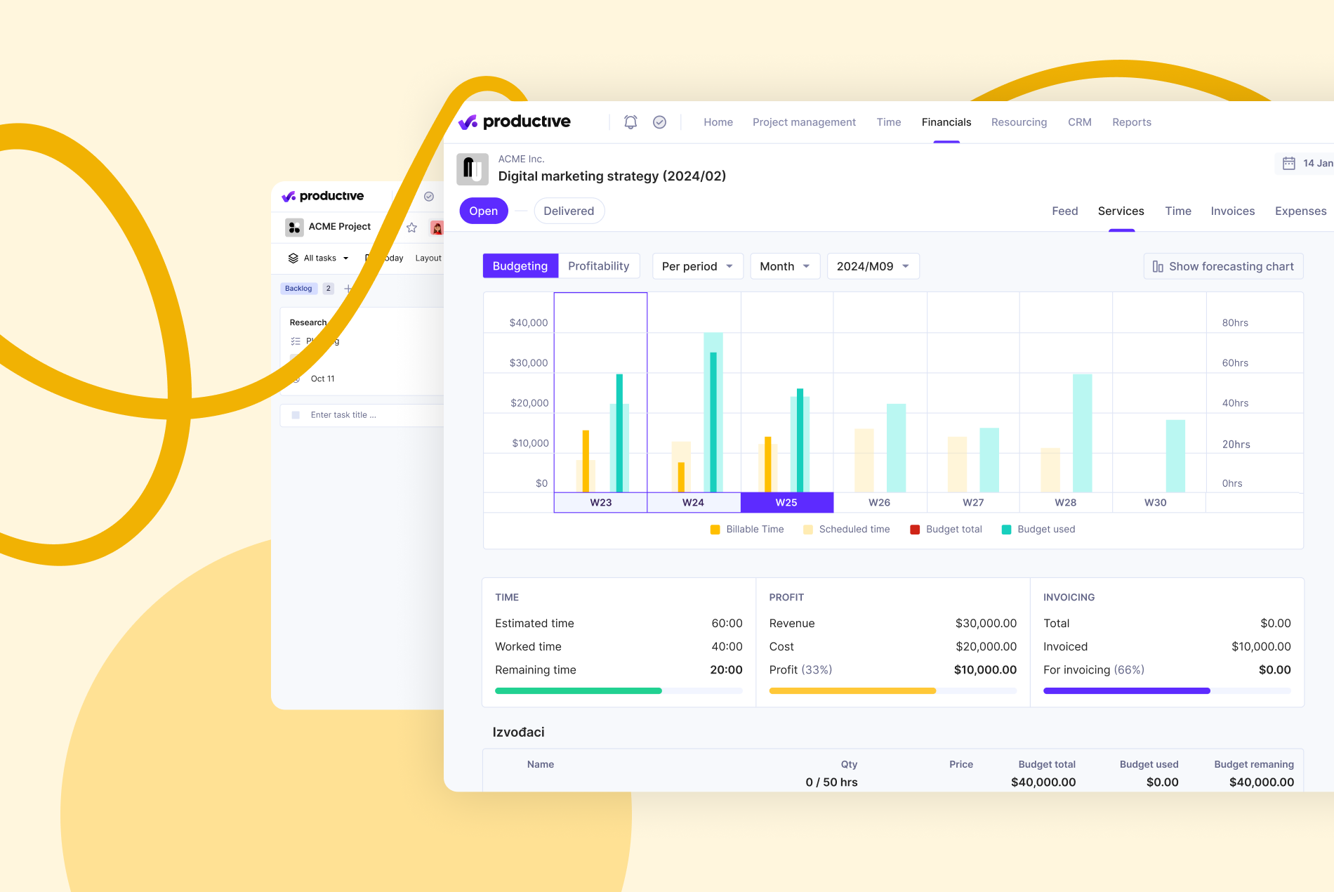 Key Features of the Productive App
