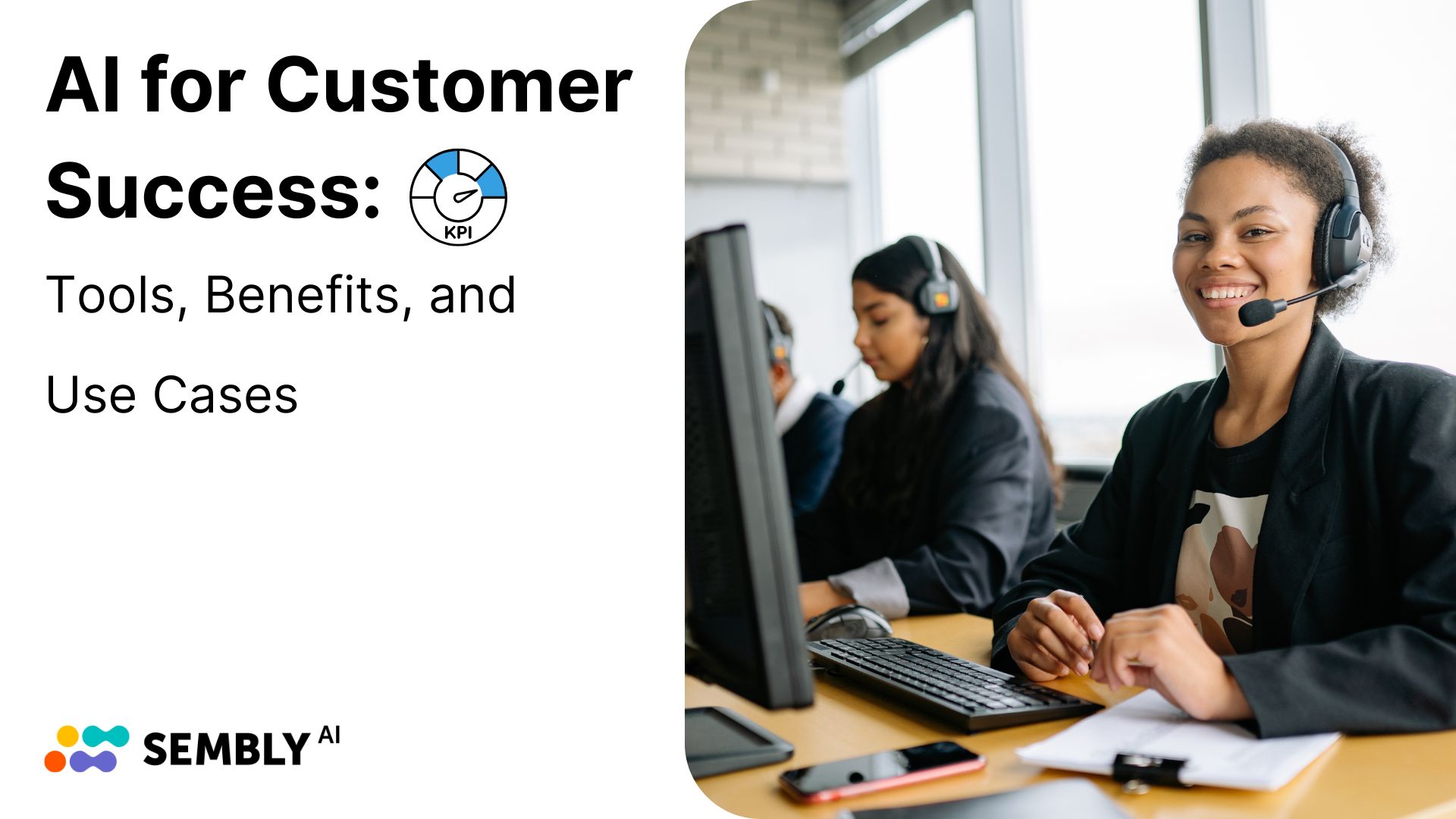 An Image Banner for the Article about AI Tools for Customer Success