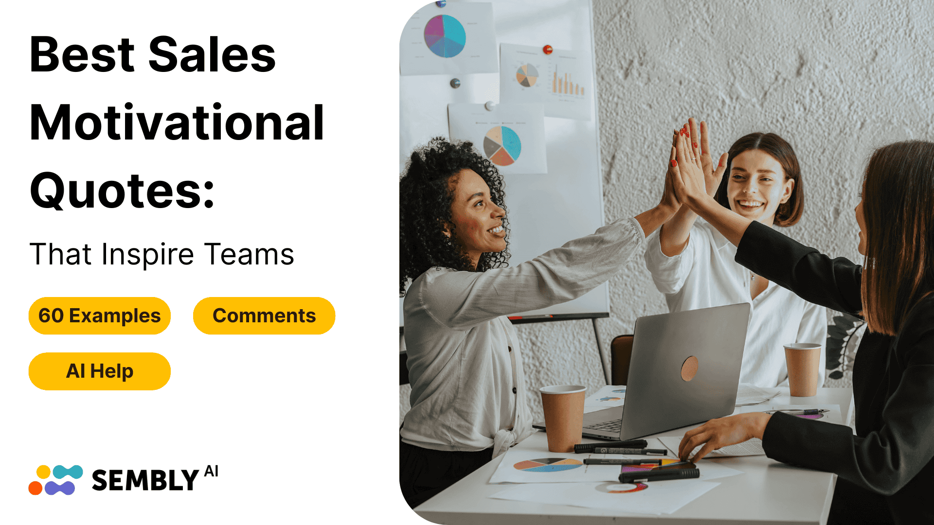 Best Sales Motivational Quotes to Inspire Your Team - Sembly AI Banner Image