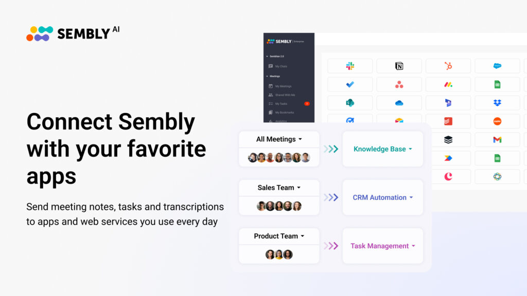 Best Team Names for Work and Office Groups - Sembly's Integration Iists for an Easy Sync of Meeting Information