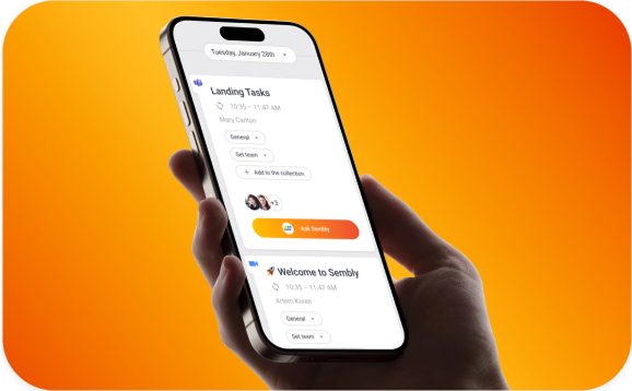 Control Sembly via webapp or Chrome Extension to pause/resume recording or stop its participation in the call.