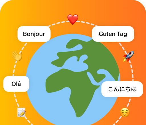 Must-have features for all your meetings - Multi-language support - Sembly supports 48 languages, including English, French, Spanish, German, and more, with 32+ in beta.
