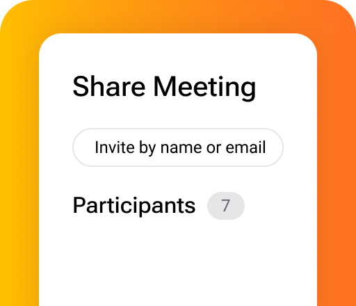 Must-have features for all your meetings - Securely share with your team and guests - Semblian, like ChatGPT for meetings, answers questions and drafts emails, saving you hours of work with clear, professional responses.