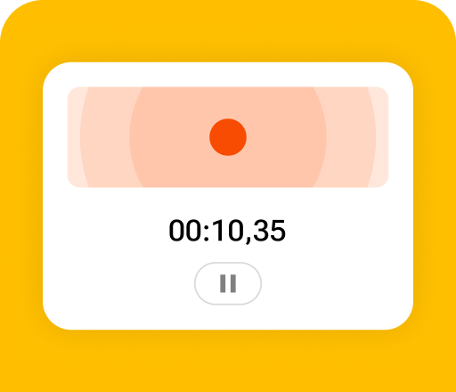 Must-have features for all your meetings - Mic Recording - Use your browser or mobile phone to record an offline conversation or take a self-note anywhere you are.