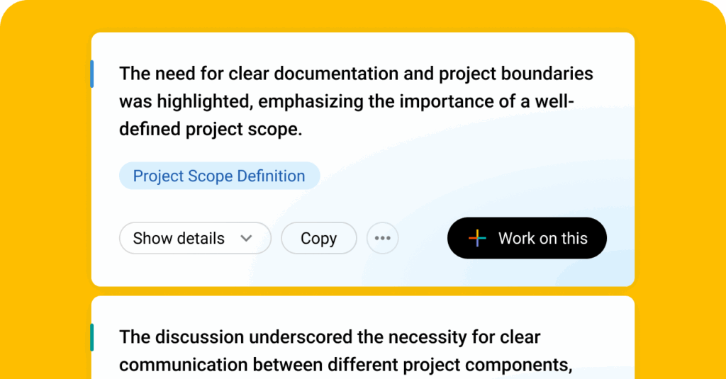 Personalized next-steps - Semblian 2.0 offers personalized post-meeting insights, strategies, and tactics for your role and goals, enhancing business outcomes.