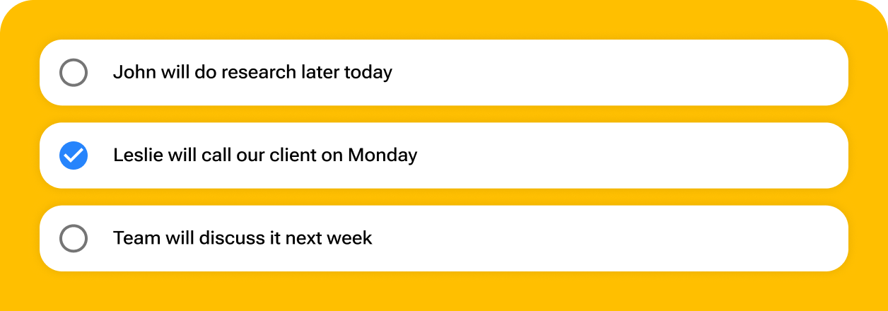 Your AI Tasks: Efficient tasks management experience - Tool Sync - Connect your favorite to-do list app to Sembly to have your to-do’s recorded for you automatically.