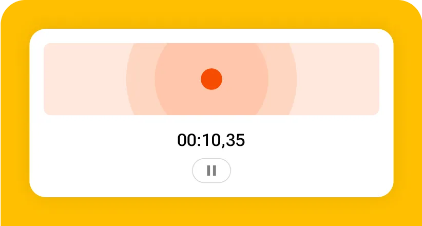 Mic Recording - Use your browser or mobile phone to record an offline conversation or take a self-note anywhere you are.