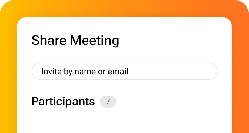 Securely share with your team and guests - Semblian, like ChatGPT for meetings, answers questions and drafts emails, saving you hours of work with clear, professional responses.