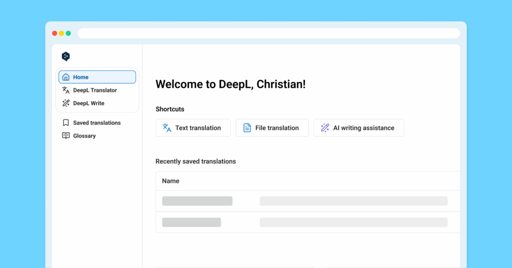 Key Features of the DeepL Platform