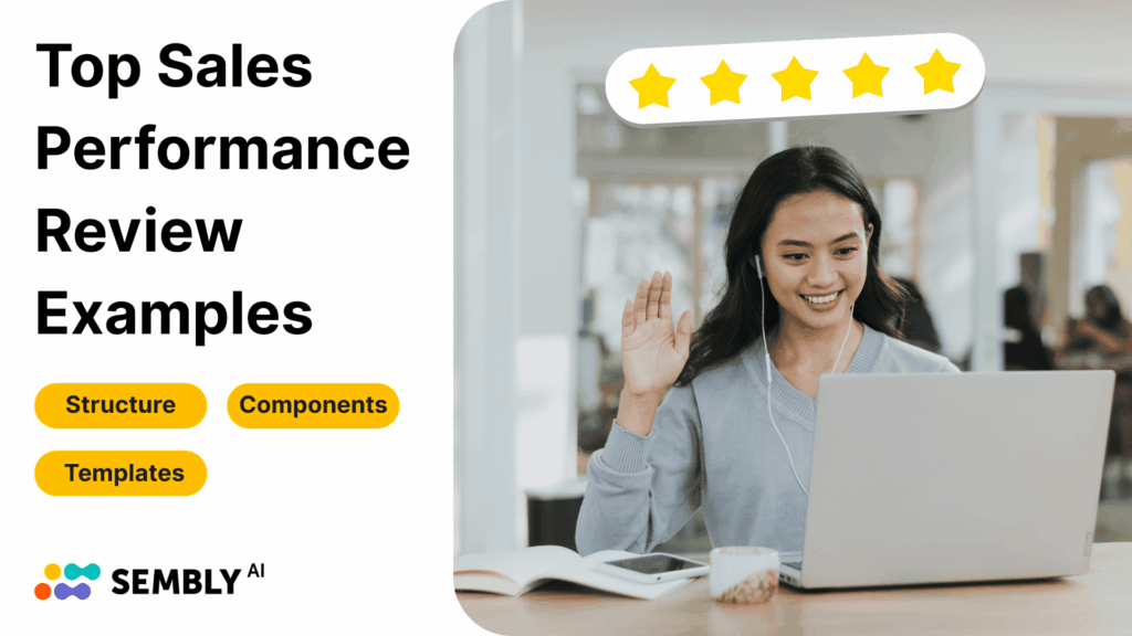 Top Sales Performance Review Examples and Templates - Banner Image