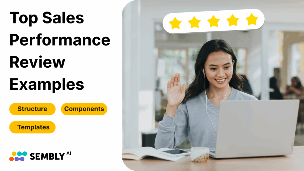 Top Sales Performance Review Examples and Templates - Banner Image