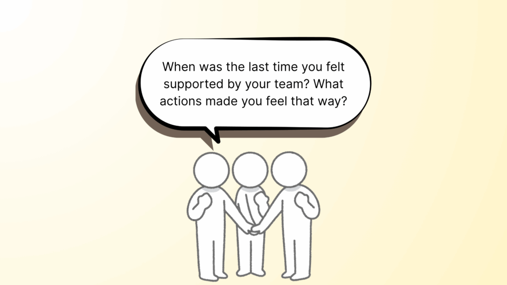 An Example of the Motivational Topics for Team Collaboration
