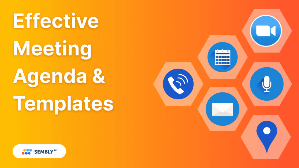 Team Meeting Agenda Template Run Effective Meetings in Agencies - Banner Image