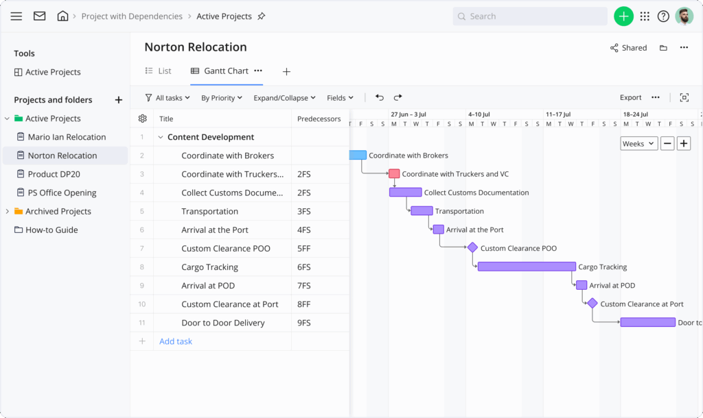 Wrike as an Example of Risk Tools for Project Management