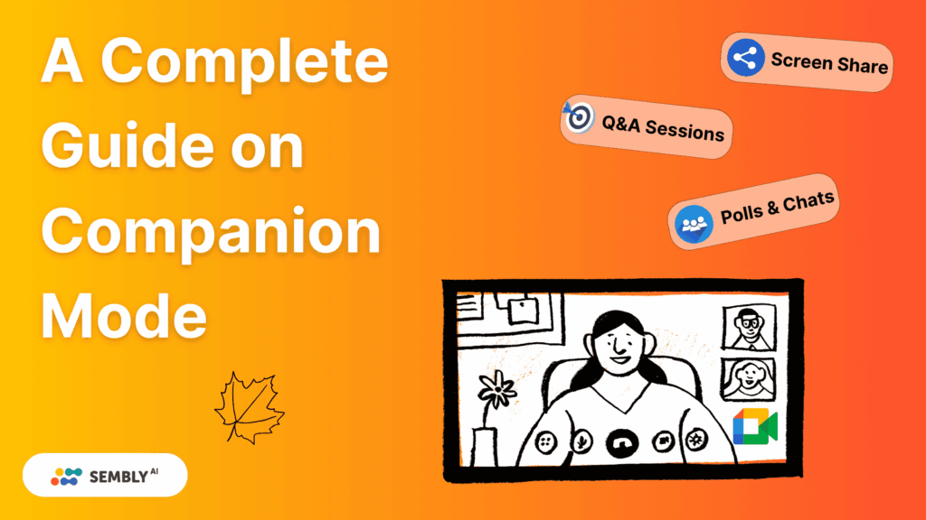 A Complete Guide about Companion Mode in Google Meeе - Banner Image