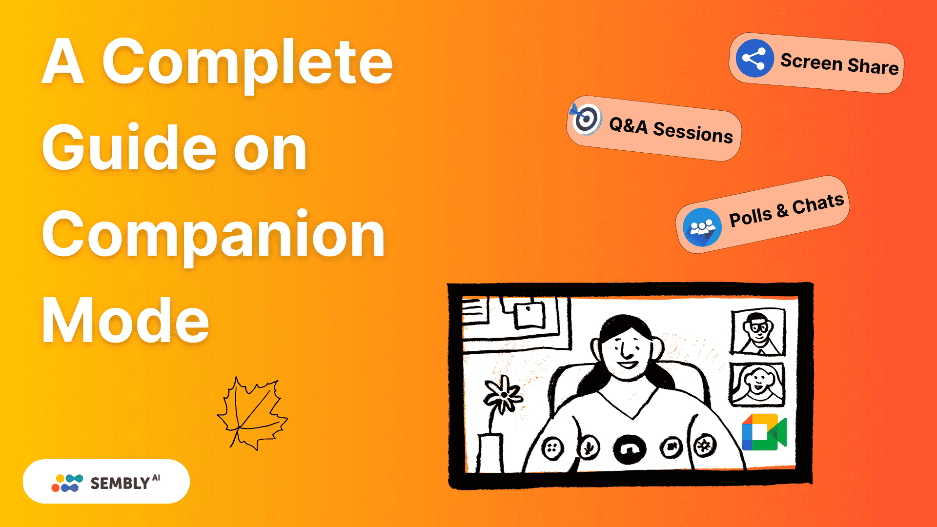 A Complete Guide about Companion Mode in Google Meeе - Banner Image
