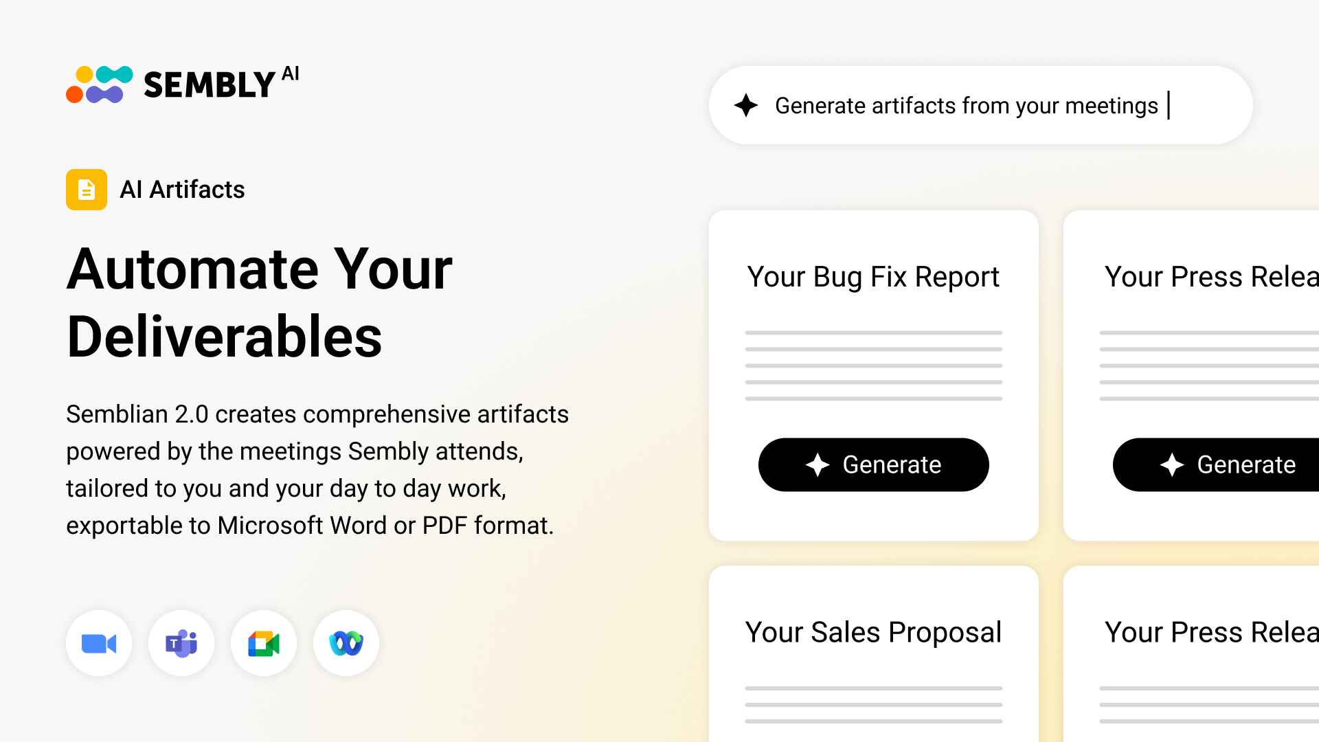 An Image Showing Sembly AI as the Best AI Tool for Consultants
