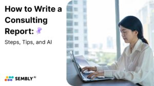 A Banner for the Article about a Consulting Report